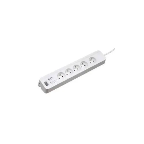 Multiprise Parafoudre APC PM5-FR – 5 Prises FR – 230V – Câble 1,83 m – Blanc – Image 3