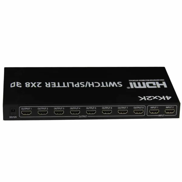 HDMI Switch Splitter 2X8 3D 4kX2k – Image 3