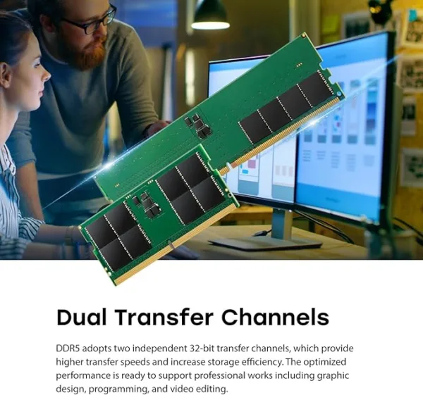 Transcend RAM TRANSCEND PORTABLE DDR5 16GB – Image 3