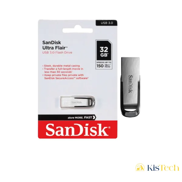 Lecteur flash - Clé USB 3.0 SanDisk Ultra Flair - 32GB