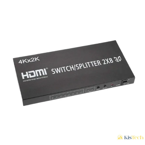 HDMI Switch Splitter 2X8 3D 4kX2k