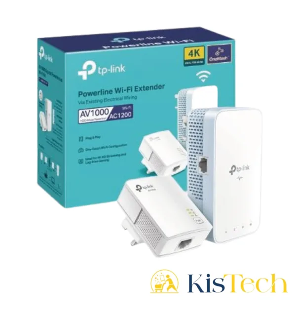 TP-Link CPL WiFi AC1200 Mbps + CPL 1000 Mbps avec Port Ethernet Gigabit