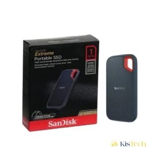 SanDisk Extreme Portable SSD 1TB – Disque SSD externe NVMe jusqu’à 1050 Mo/s – Résistant à l’eau, à la poussière et aux chocs – Stockage rapide et sécurisé en Côte d’Ivoire