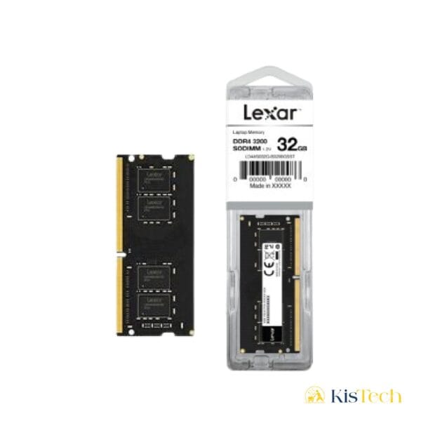 Lexar - DDR4 - module - 32 Go - DIMM 288 broches - 3200 MHz PORTABLE