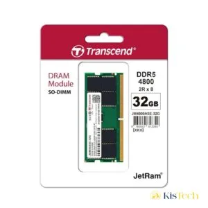 Transcend So-DIMM Module de Mémoire 32GO DDR5 4800MHz - JM4800ASE-32G
