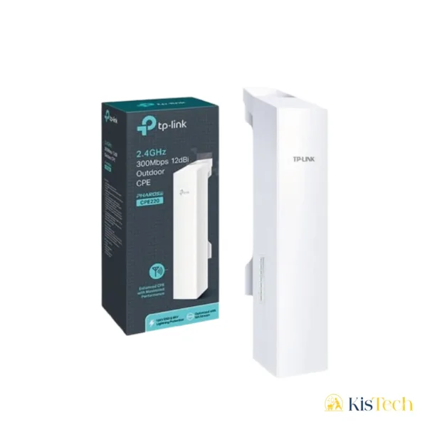 TP-LINK Station CPE 220 WiFi Extérieure 5 GHz 300 Mbps 13 dBi (antenne intégrée)