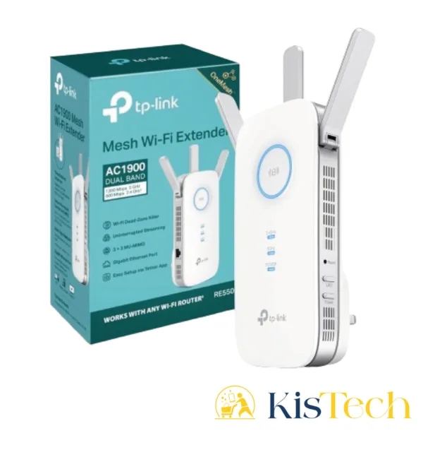 Répéteur WiFi / Point d'accès WiFi 5 bi-bande (AC1750 Mbps)