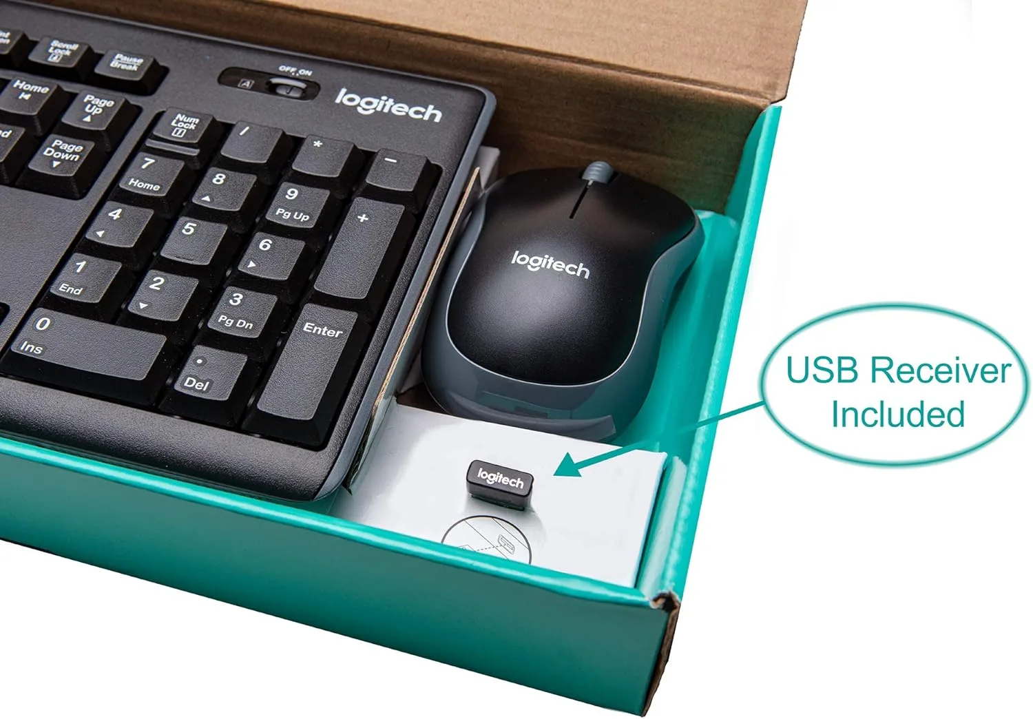 Ensemble fiable clavier et souris sans fil MK270 LOGITECH – Image 3