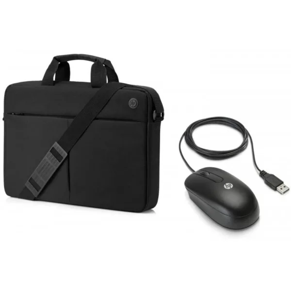 SACOCHE POUR PC PORTABLE RIVACASE AVEC SOURIS 15,6" NOIR – Image 5