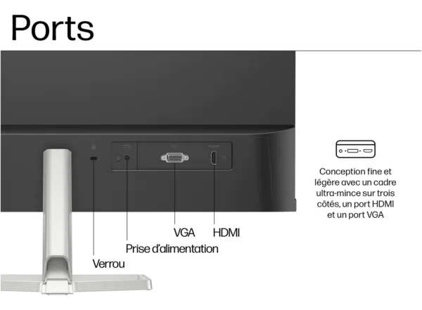 ECRAN Lcd Hp-24 SERIES 5 524SF display VGA HDMI 24 – Image 12