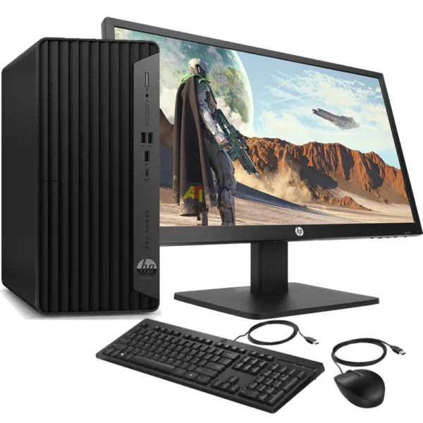 Ordinateur Bureau HP Prodesk 400 G9 Intel core i5-12500 (3 Ghz jusqu’à 4,6 Ghz) 8Go DDR4 / 512Go SSD, Ecran 22 Pouces ,FreeDos – Image 4