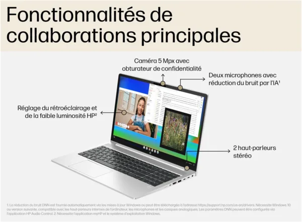 HP ProBook 450 G10 15,6″ Full HD avec Intel Core i5, 8GB RAM et 512GB SSD – Image 6