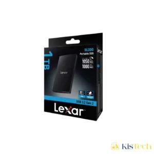 Disque SSD Externe Lexar SL300 1 To Noir USB 3.2 Type -c
