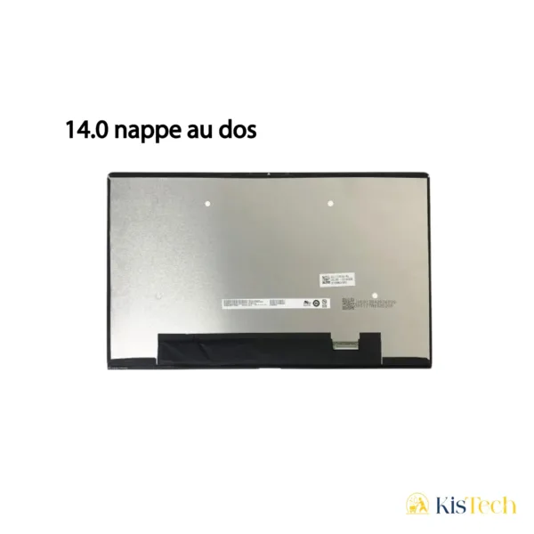 Dalle Ecran pour ordinateur portable sans fixation , nappe sur le dos 14" et 15.6"