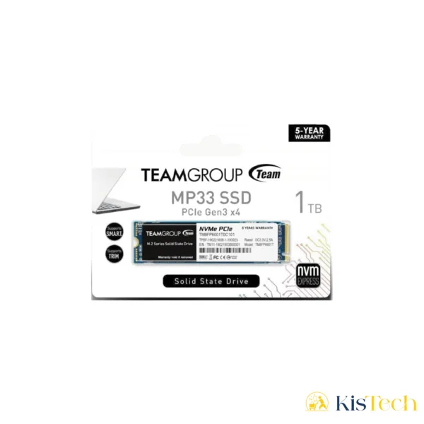 Disque dur interne TEAMGROUP SSD PCIe MP33 M.2