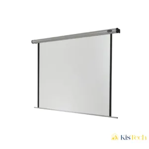 Écran Vidéo Projecteur Électrique 200×200 cm – Motorisé, Toile Blanche Mat HD – Pour Salle de Réunion, Église, École & Home Cinema