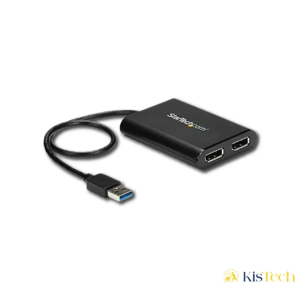 StarTech USB 3.0 vers Double DisplayPort 4K 60Hz – Adaptateur ...